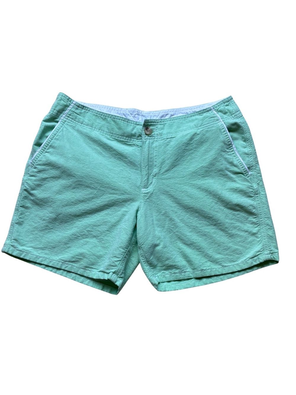 Columbia PFG Women's Green 100% Cotton Shorts Size 10